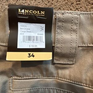 Lincoln Outfitters Khaki Cargo Shorts